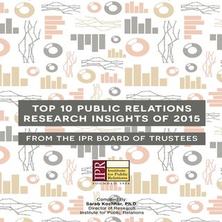 Top 10 Public Relations Research In...