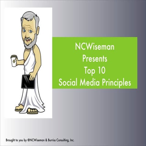 Top 10 Social Media Principles