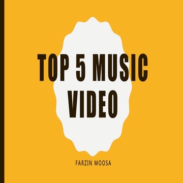Top 5 music video