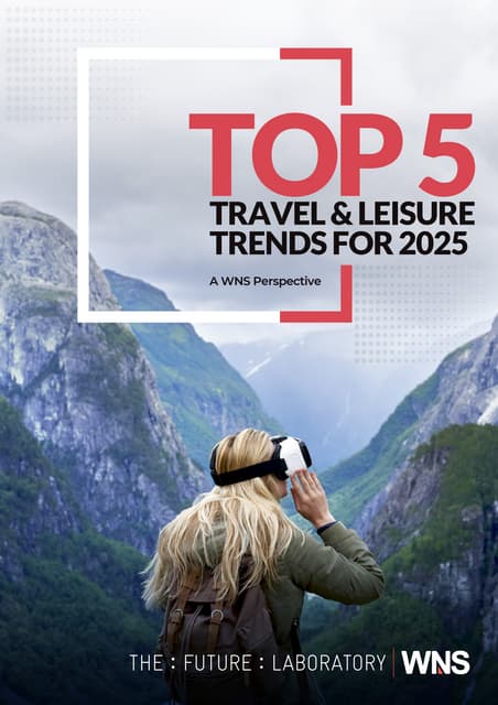 Top 5 Travel & Leisure Trends in 2025 | PDF