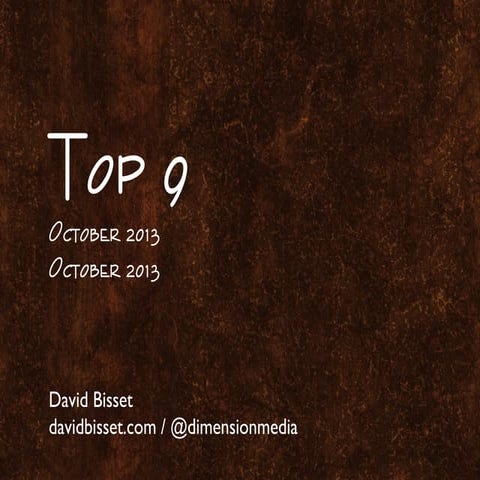 Top 9 WordPress Links For #WPMIA - October 2013