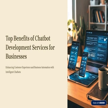 AI Chatbot Development Services: Features, Benefits & Use Cases | PDF
