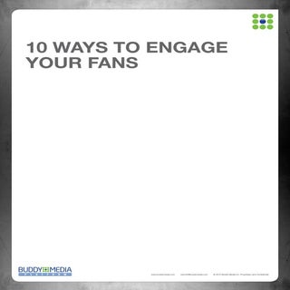 Top ten ways to engage people on fa...
