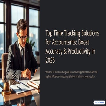 Top Time Tracking Solutions for Accountants