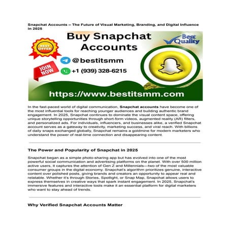 Top 05 Sites To Buying, Snapchat Accounts in 20-26.pdf