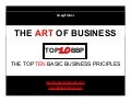 Top10 Basic Business Principles