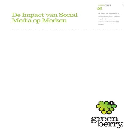 Top 100 merken whitepaper greenberry 2012