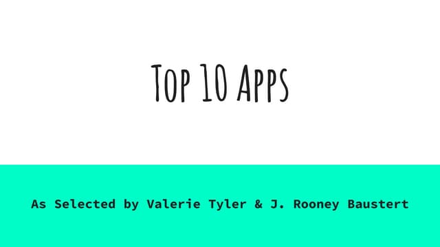 Top 10 Apps