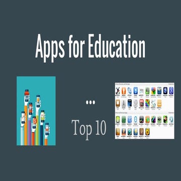 Top 10 Apps For Education | PDF