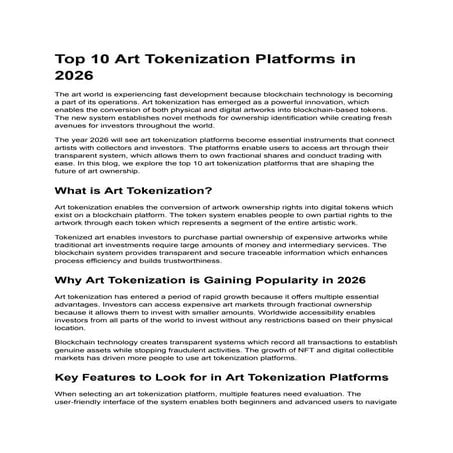 Top 10 Art Tokenization Platforms in 2026 (1).pdf