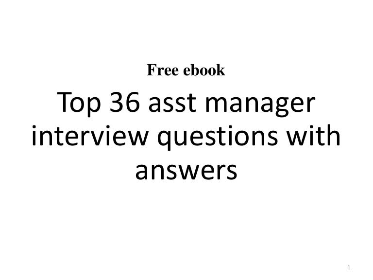 restaurant manager interview questions and answers