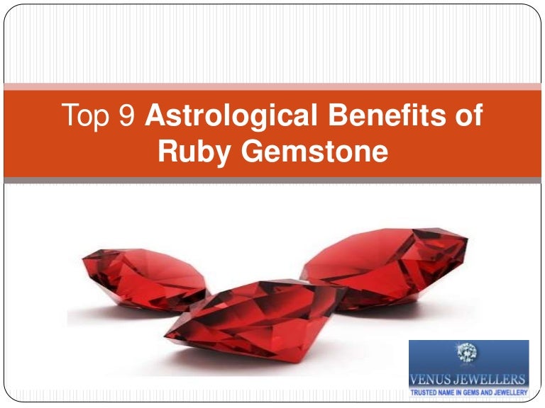 Top 10 astrological benefits of ruby gemstone
