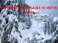 Top 10 beautiful places to visit in shimla