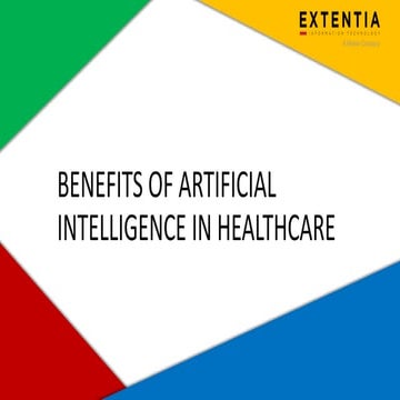 Benefits of Artificial Intelligence in Healthcare.pptx