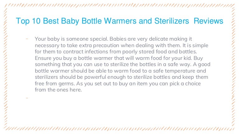 baby bottle warmer reviews