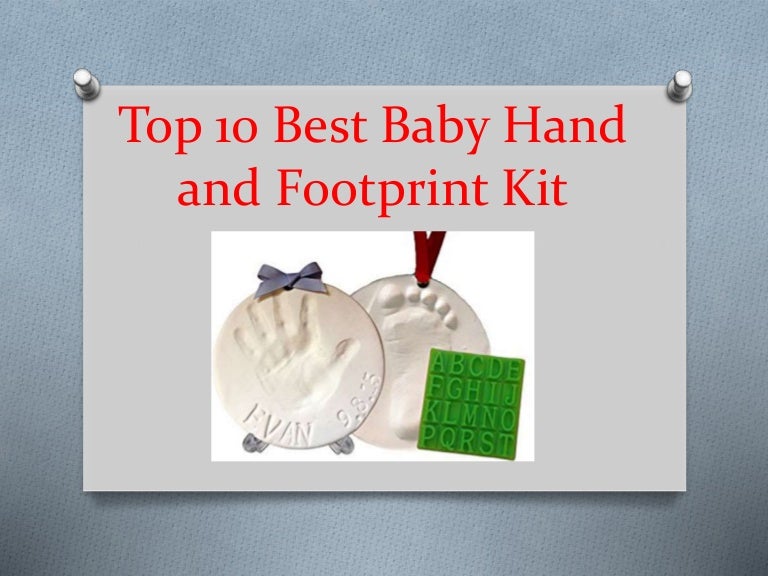 best baby hand and footprint kit