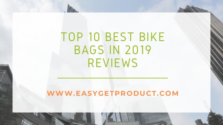 best bike bags 2019
