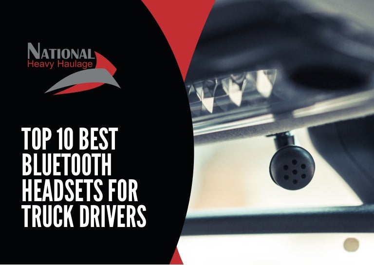 Top 10 best Bluetooth headsets for truck drivers