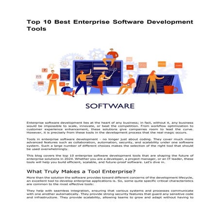 Top 10 Best Enterprise Software Development Tools .pdf