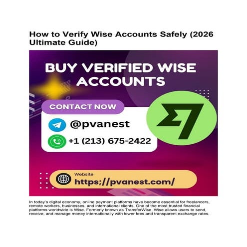 A Step-by-Step Guide_How to Verify a Wise Account in 2026.docx