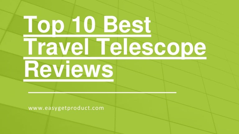 best travel telescope 2019