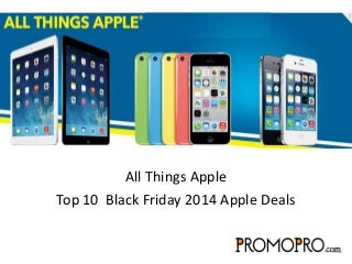 Top 10 Black Friday Apple Deals From Best Buy, Target, Walmart and Sam's Club