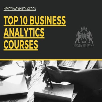Top 10 business analytics courses