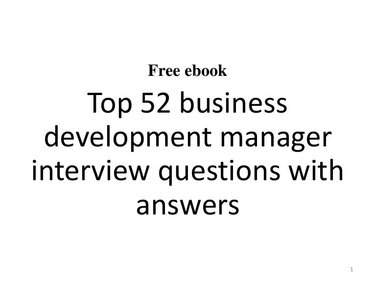 business development job description resumes