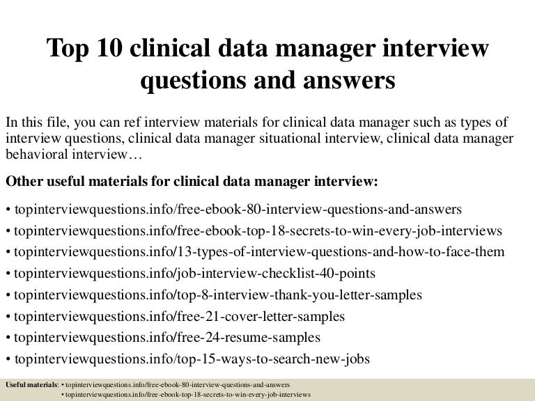 data manager cover letter