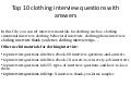 questions for interview fashion designer interview questions for fashion designers