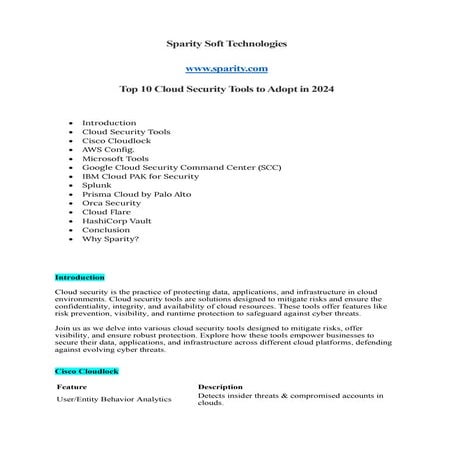 Top 10 cloud security tools to adopt in 2024.pdf