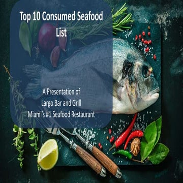 Top 10 List Of Most-Consumed Seafood Species In Us Revealed – UQCC