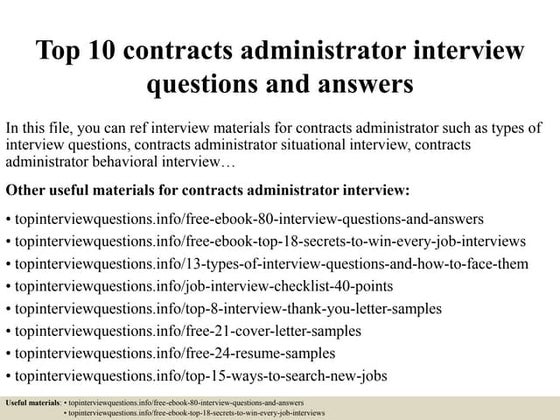 Top 10 transport administrator interview questions and answers | PPT