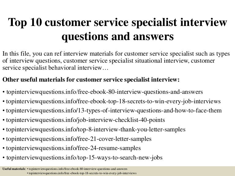 cover letter for customer service specialist
