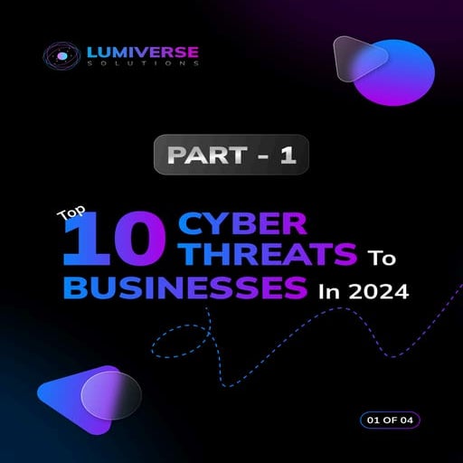 Top 10 Cyber Threats to Businesses in 2024 [ Part : 1 ]