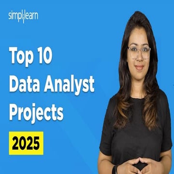 Top 10 Data Analyst Projects For 2025 | Data Analyst Projects | Data ...
