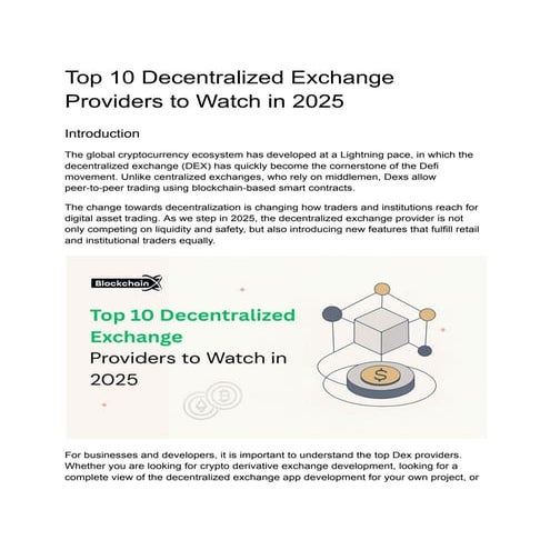 Top 10 Decentralized Exchange Providers to Watch in 2025.pdf