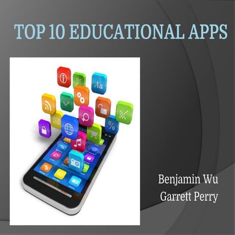 Top 10 educational apps