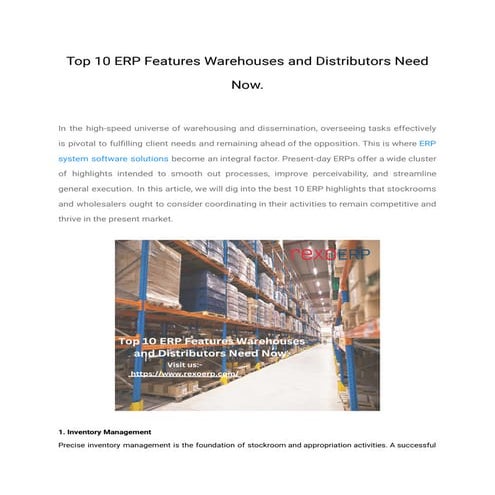 Top 10 ERP Features Warehouses and Distributors Need Now.pdf