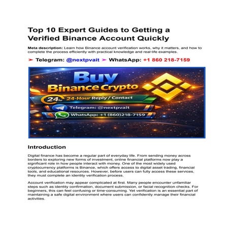 Step-by-Step Guide to Buying a Verified Binance Account Safely.pdf