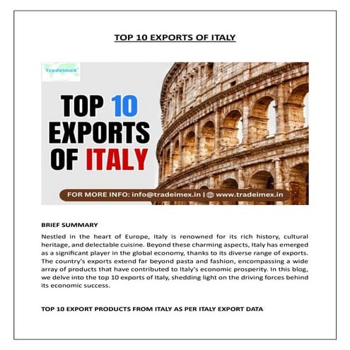 TOP 10 EXPORTS OF ITALY.pdf
