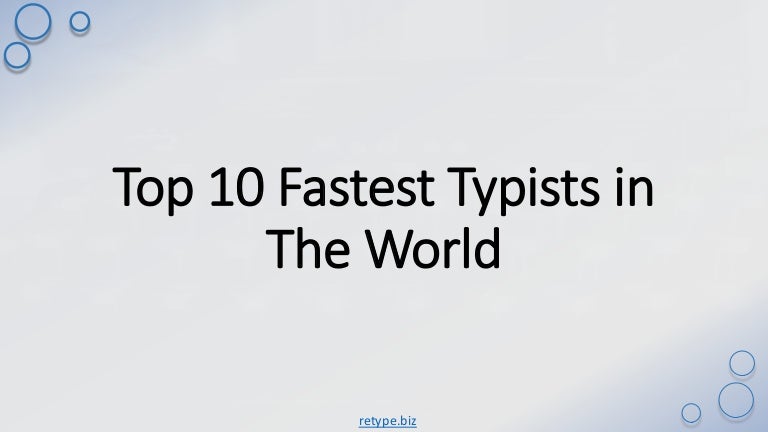The World S Fastest Typists Typing Lounge