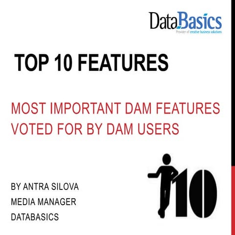 Top 10 Most Important DAM Features