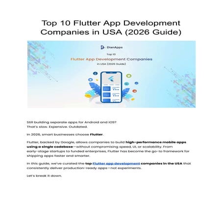 Top 10 Flutter App Development Companies in USA (2026 Guide).pdf