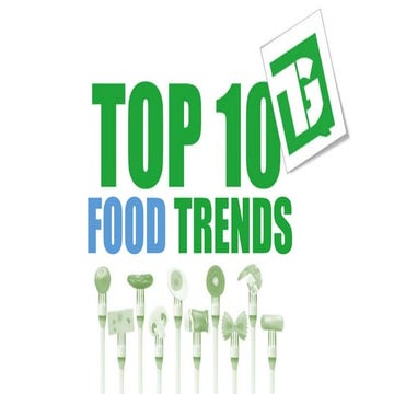 Top 10 food trends in Europe