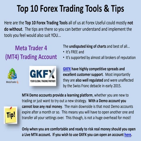 Top 10 Forex Trading Tools And Tips
