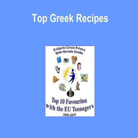 Top Greek recipes