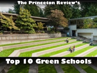 Top 10 Green Colleges