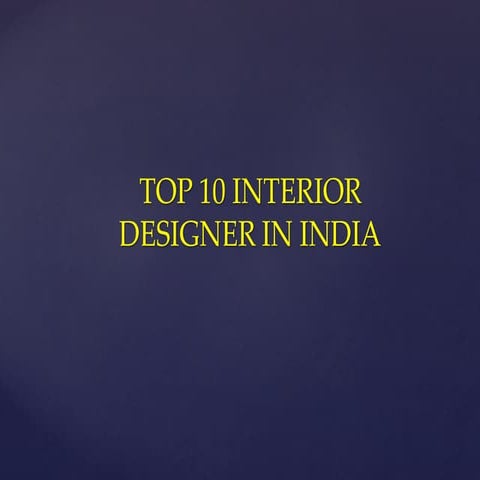 Top 5 Interior Designers of india (1).pdf