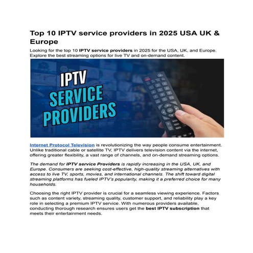 Top 10 IPTV service providers in 2025 USA UK & Europe (1).pdf